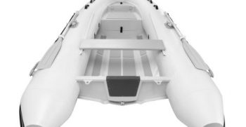 Quicksilver Inflatables 320 ALU-RIB white back