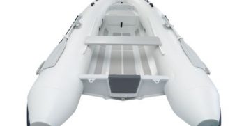 Quicksilver Inflatables 350 ALU-RIB white back