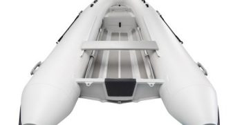 Quicksilver Inflatables 380 ALU-RIB white back