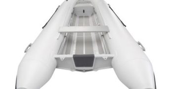 Quicksilver Inflatables 420 ALU-RIB white back